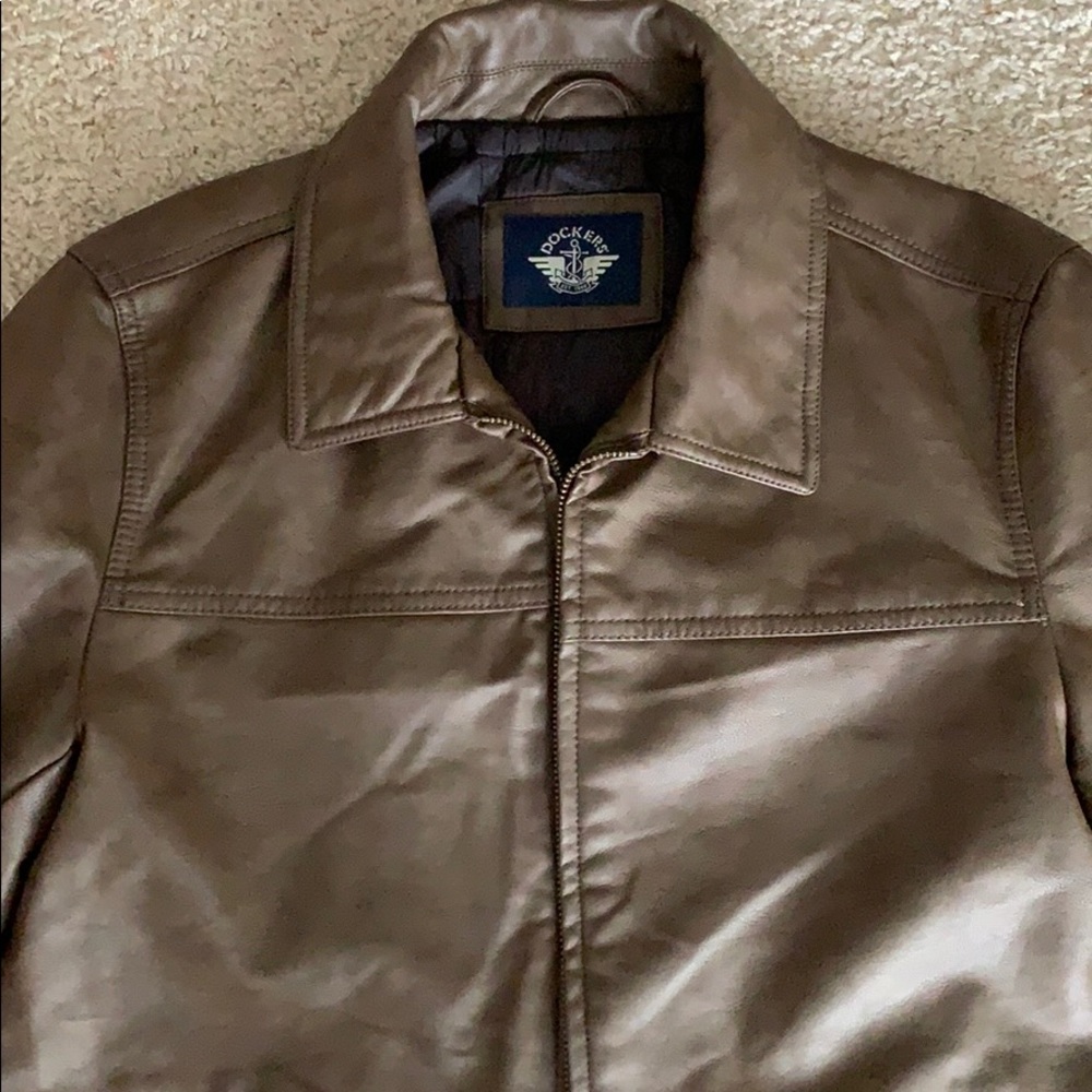 Dockers Brown Bomber Jacket